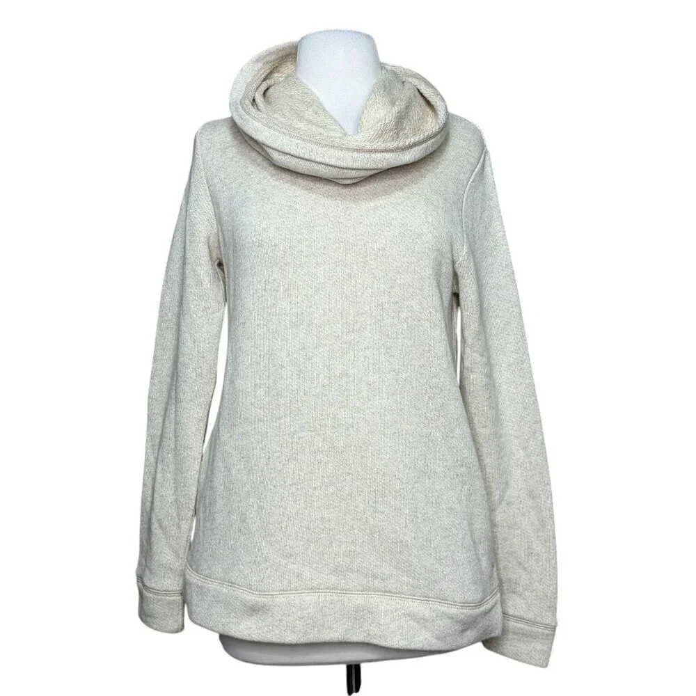 J.Crew Mercantile Cowl Neck Sweater Ivory Size Small